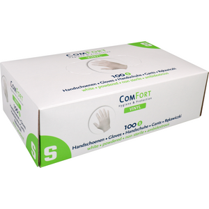 COMFORT VINYL HANDSCHOENEN CLEAR - S x 100 ST (1 PAK)