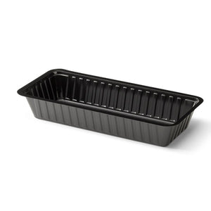 PS SNACKBAK-A18 ZWART 203x95x33MM x 1000 ST