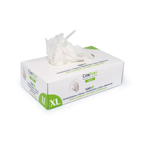COMFORT VINYL HANDSCHOENEN CLEAR - XL x 100 ST (1 PAK)