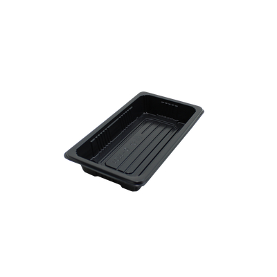 SUSHITRAY MET DEKSEL DRY-01 ZWART 160x90x20MM x 400 ST