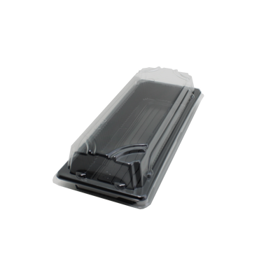 SUSHITRAY MET DEKSEL DRY-02 ZWART 220x90x20MM x 400 ST