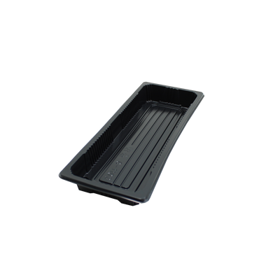 SUSHITRAY MET DEKSEL DRY-02 ZWART 220x90x20MM x 400 ST