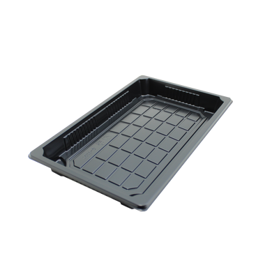 SUSHITRAY MET DEKSEL DRY-07 ZWART 220x135x23MM x 400 ST