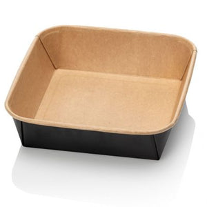 PRIME-LINE KRAFT TRAY VIERKANT 175-Serie/1000ML x 300ST