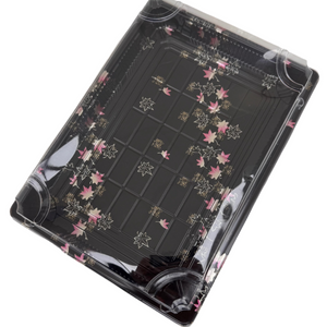 SUSHITRAY PRINT MET DEKSEL DRY-11 256x185x23MM x 200 ST