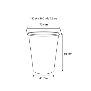 KARTON DRINKBEKER SCOTTY 180 ML 7.5OZ x 2500 ST