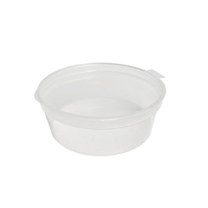 PP (SAMBAL)SAUSPOTJE 80CC+ VASTE DEKSEL x 500 ST